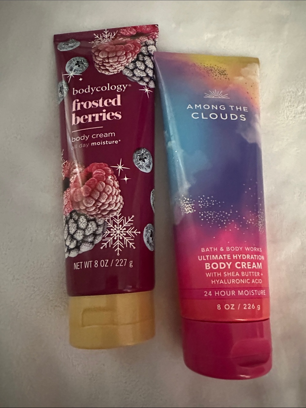 Bodycology Frosted Berries Body Cream - Berry Red